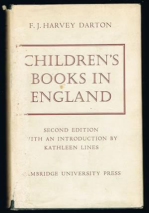 Children's Books In England - Five Centuries of Social Life