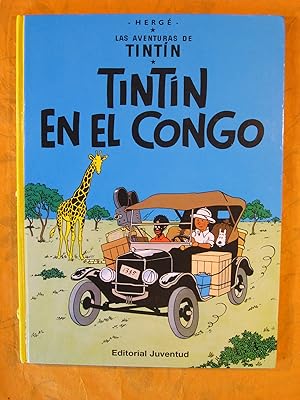 TINTÍN EN EL CONGO - cartone (LAS AVENTURAS DE TINTIN CARTONE) (Spanish Edition)