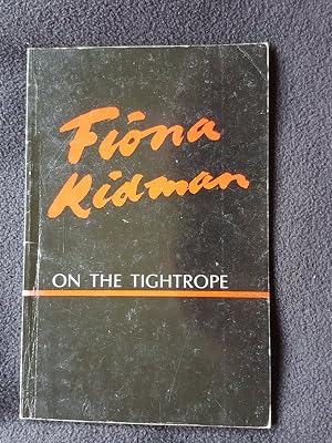 On the tightrope : poems