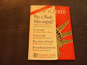 The New Yorker Dec 9 1996 Woody Allen; O.J. The Sequel