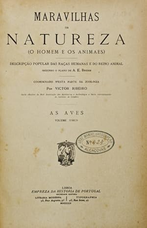 MARAVILHAS DA NATUREZA (O HOMEM E OS ANIMAES).