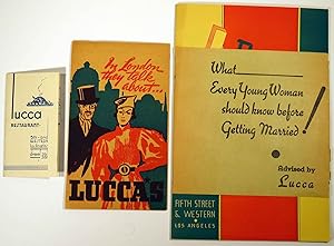 Recipes of Lucca [Restaurant] That Have Pleased 9 Million Patrons