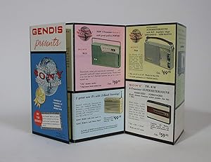 Gendis Presents The World's Best.Sony Transistor Radios