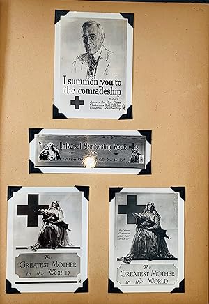 A UNIQUE ANONYMOUS ALBUM OF PHOTOGRAPHS OF WORLD WAR ONE POSTERS