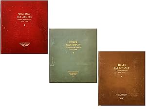 CHILDS NEW YORK RESTAURANT: A GROUP OF THREE LAVISHLY PRODUCED 1930 PROJECT DOCUMENTATION ALBUMS ...
