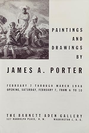 PAINTINGS AND DRAWINGS BY JAMES A. PORTER
