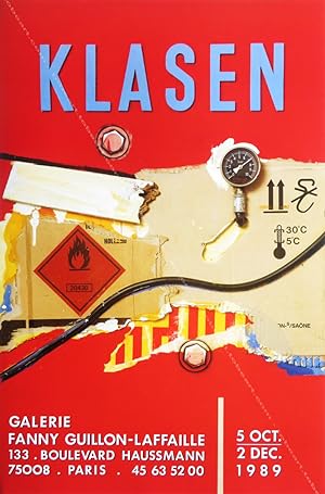 KLASEN. (Affiche d'exposition / exhibition poster).