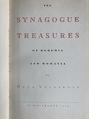 The synagogue treasures of Bohemia and Moravia