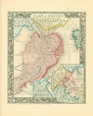 Plan of Boston (1860 map)