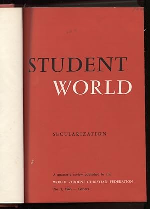 Student World Magazine 1963-1969 A Quarterly Review
