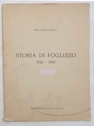 Storia di Foglizzo. 1920-1966