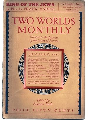 "Fifth Part of ULYSSES" in TWO WORLDS MONTHLY. Volume 2, #1