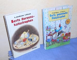 Berts gesammelte Katastrophen & Berts Herzenskatastrophen (2 Kinderbücher im Konvolut)