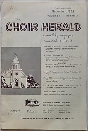 The Choir Herald November, 1962