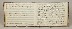 Musical manuscript containing operatic arias, vocal works, works for voice and keyboard and for s...