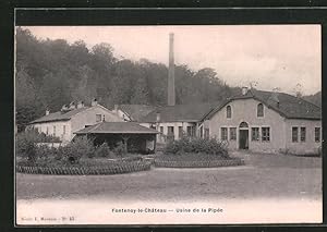 Carte postale Fontenoy-le-Chateau, Usine de la Pipèe