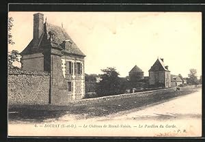 Carte postale Bouray, Le Chateau de Mesnil-Voisin, Le Pavillon du garde