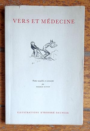 Vers et médecine. Illustrations d'Honoré Daumier.