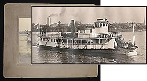 Early 20th Century Original Photograph of Steam Ship Jessie Harkins which operated on the Columbi...