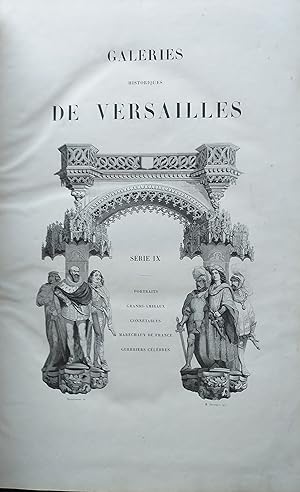 Galeries historiques de Versaillles ( SERIE IX Section I - III Portraits - Grands-Amiraux - Conné...