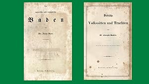 Das malerische und romantische Baden (Band 1 von 3) - Originalausgabe ca. 1843 -