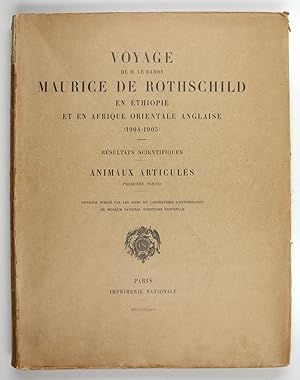 Voyage de M. le baron Maurice de Rothschild en Éthiopie et en Afrique orientale anglaise (1904-19...