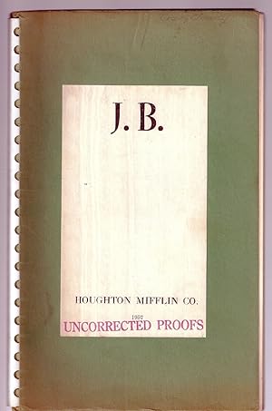 J. B. A Play in Verse