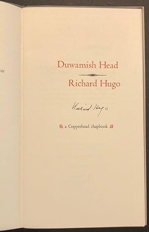 Duwamish Head A Copperhead Chapbook