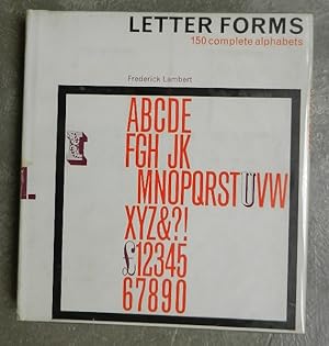 Letter forms. 150 complete alphabets.
