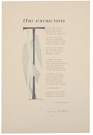 The Exorcism (Signed Broadside)