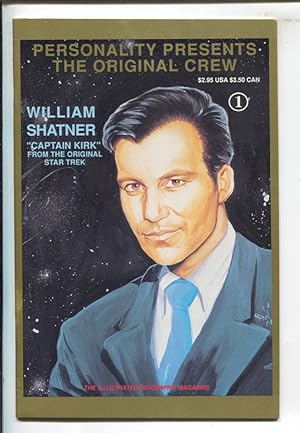 Personality Presents-Star Trek Original Crew #1 1991-William Shatner--Limited edition #0480-Signe...