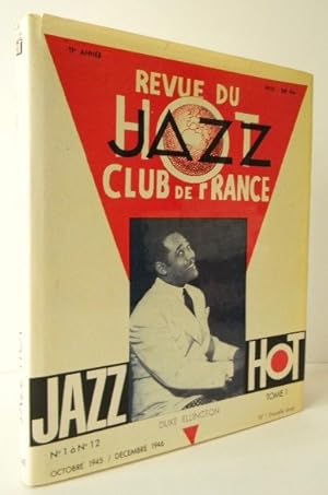 JAZZ HOT. Revue du Hot Club de France, numéros 1 à 12.