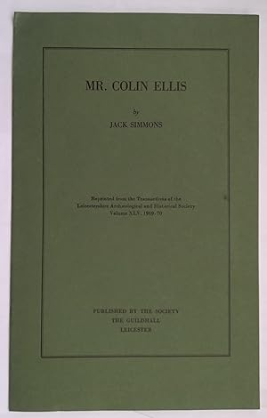 Mr. Colin Ellis