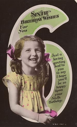 Child With Trinket Biscuit Tin Old Real Photo Birthday Postcard