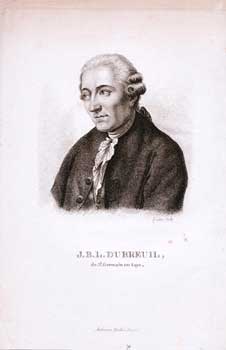 J. B. L. Dubreuil. (B&W engraving).