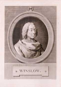 Jacques-Bénigne Winslow. (B&W engraving).