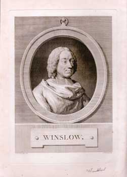 Jacques-Bénigne Winslow. (B&W engraving).