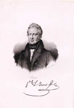 Philibert Joseph Roux. (B&W engraving).
