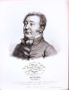 Jean Baptiste Huzard. (B&W engraving).