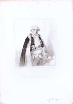 Gaspard Monge. (B&W engraving).