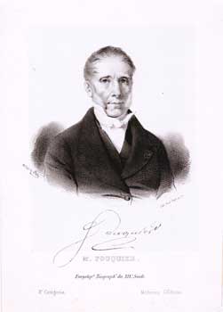 M Fouquier. (B&W engraving).