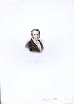 Guillaume, Baron Dupuytren. (B&W engraving).