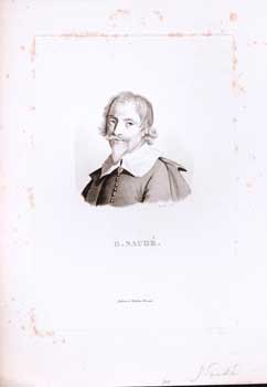 G. Naudé. (B&W engraving).