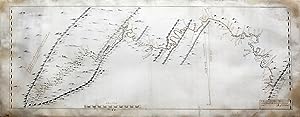 Three manuscript maps surveying Lord Fairfax's lands along the Potomac River