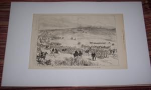 The Zulu War - Brigadier General Wood's Division passing General Newdigate's Camp on its Way to t...