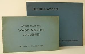HENRI HAYDEN. January 1961. Londres, The Waddington Galleries. Catalogue de lexposition organisé...