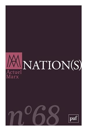 REVUE ACTUEL MARX N.68 ; faut-il défendre la nation ? (édition 2020)