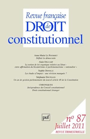 Revue française de droit constitutionnel n.87