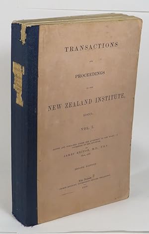 Transactions And Proceedings Of The New Zealand Institute, 1868. Vol I.