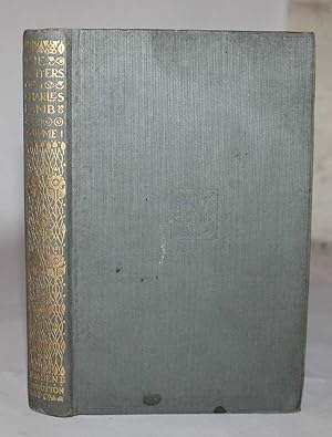 The Letters of Charles Lamb Volume 1 (Everyman No. 342)